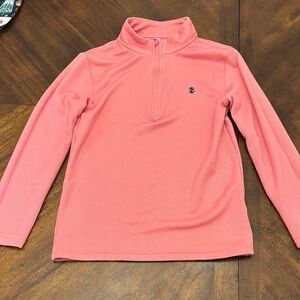 Izod Kids Coral Long Sleeve Quarter Zip